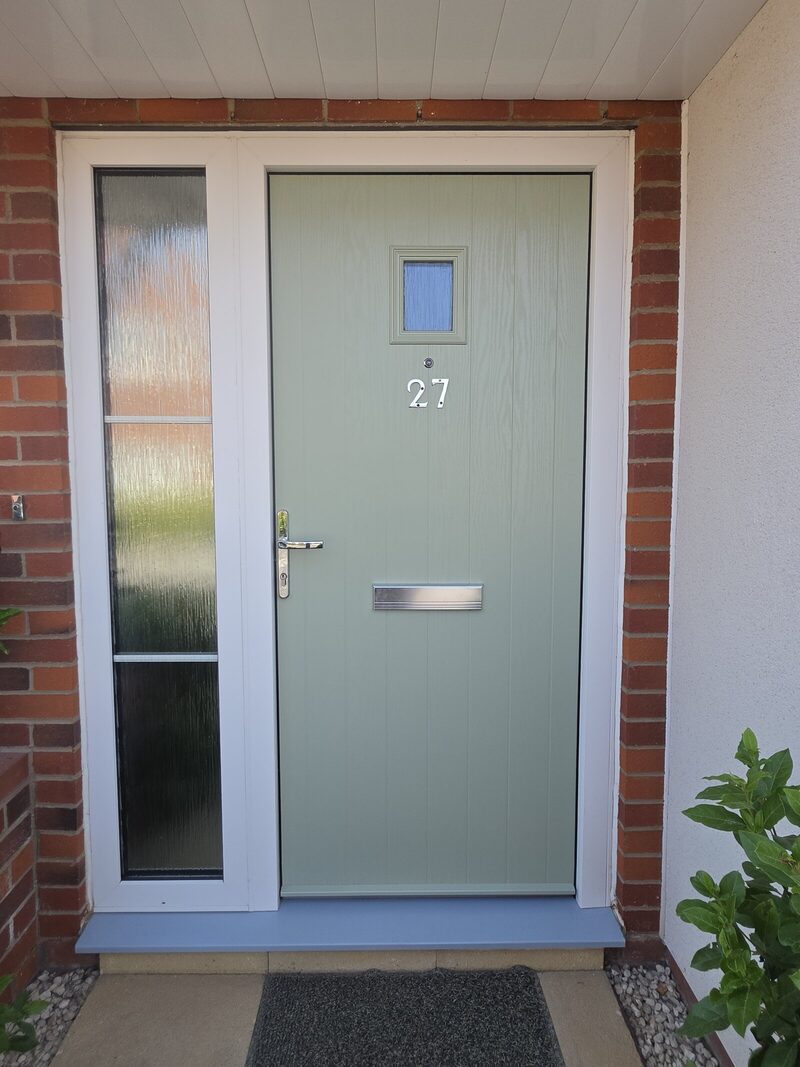 After: Front door