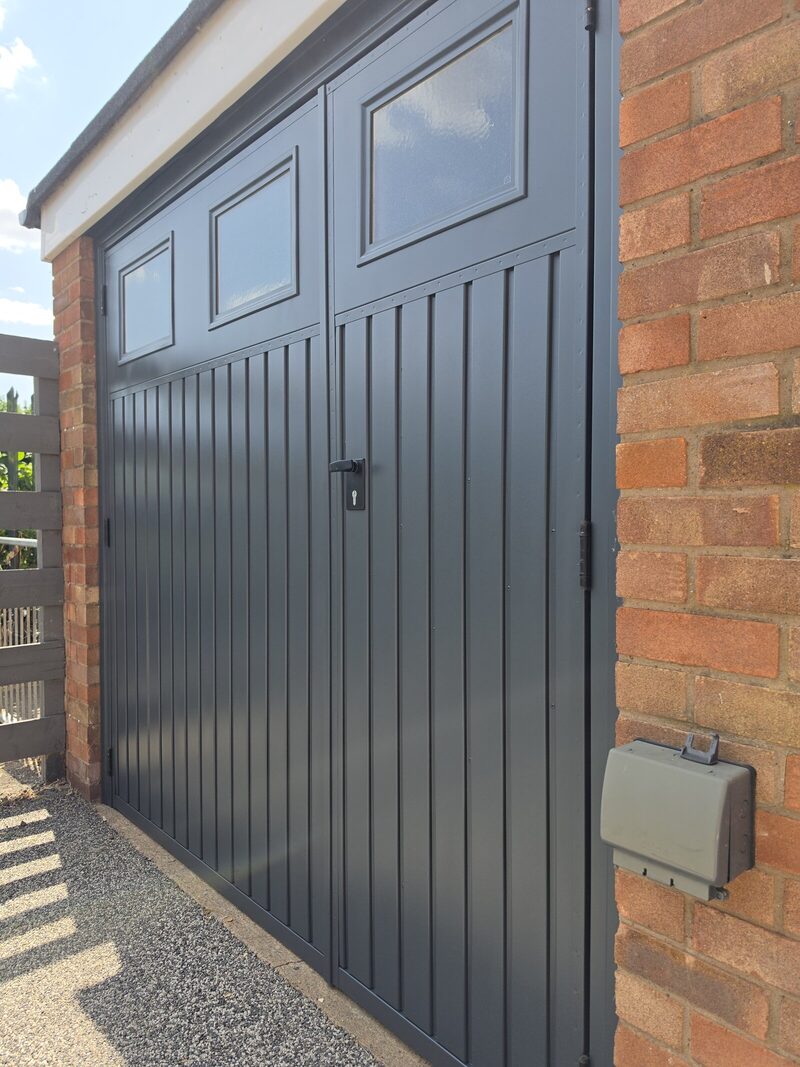 After: Garage door