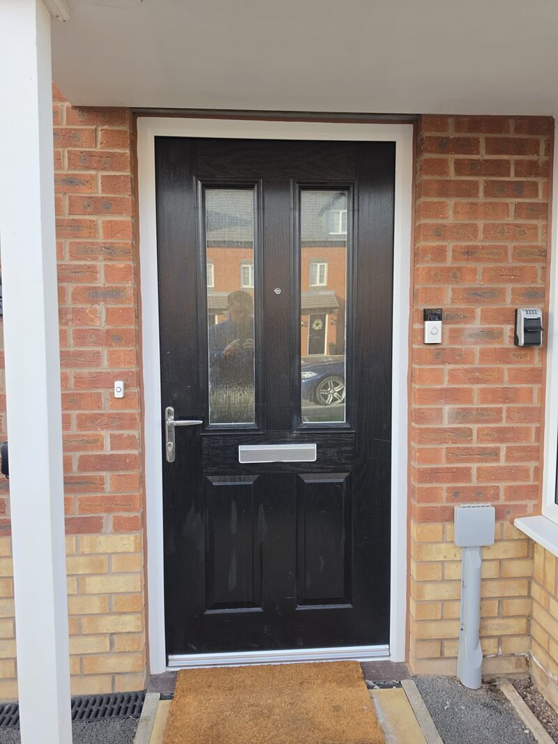 Before: Front Door — Light Ivory