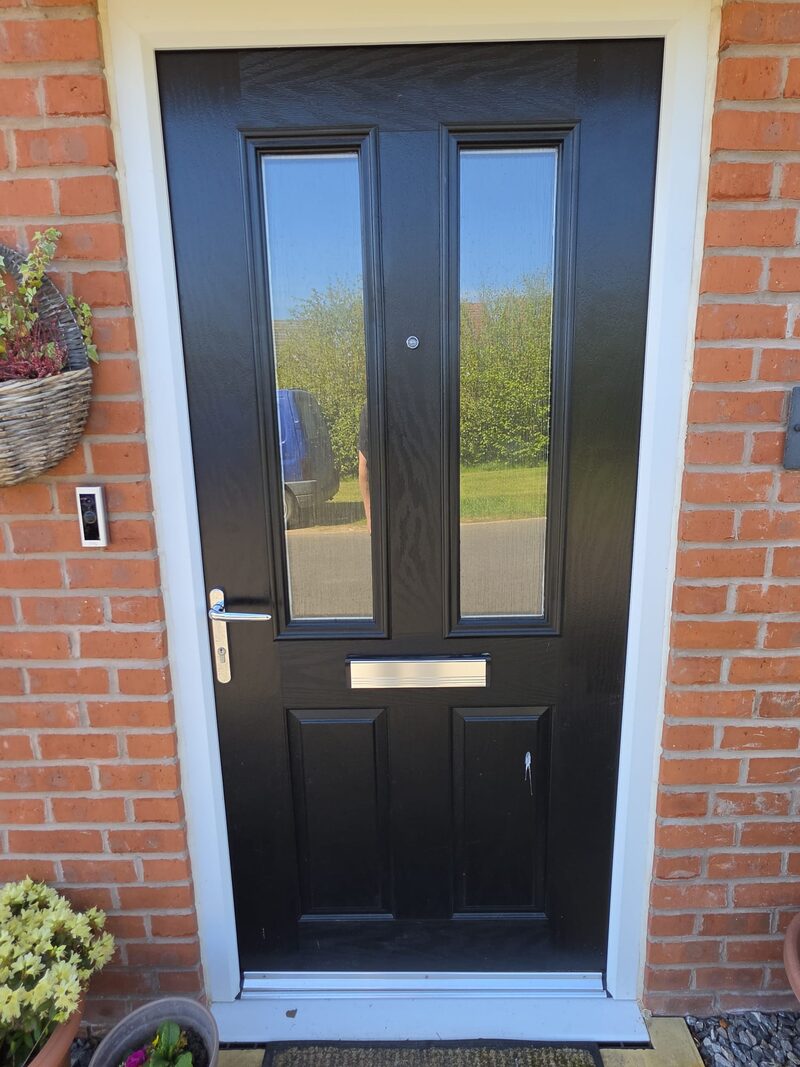 Before: Front Door — Sage Green